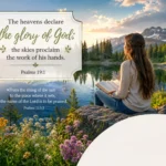 Beautiful Bible verses about nature