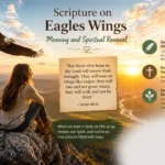 Scripture on eagles wings meaning