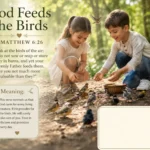 God Feeds the Birds Scripture Reference