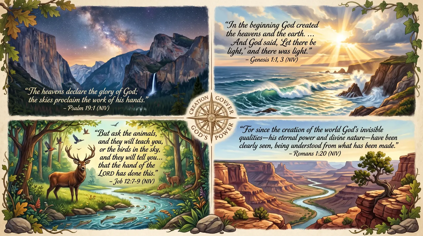 nature bible verses